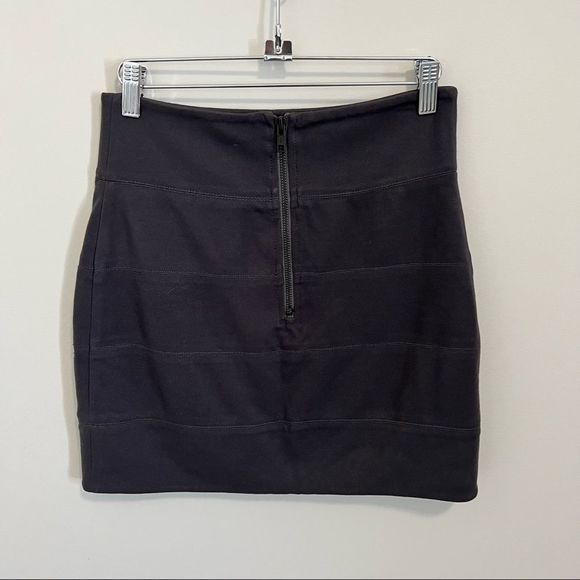 Aritzia Talula Gina Mini Skirt  Dark Gray - Picture 6 of 14